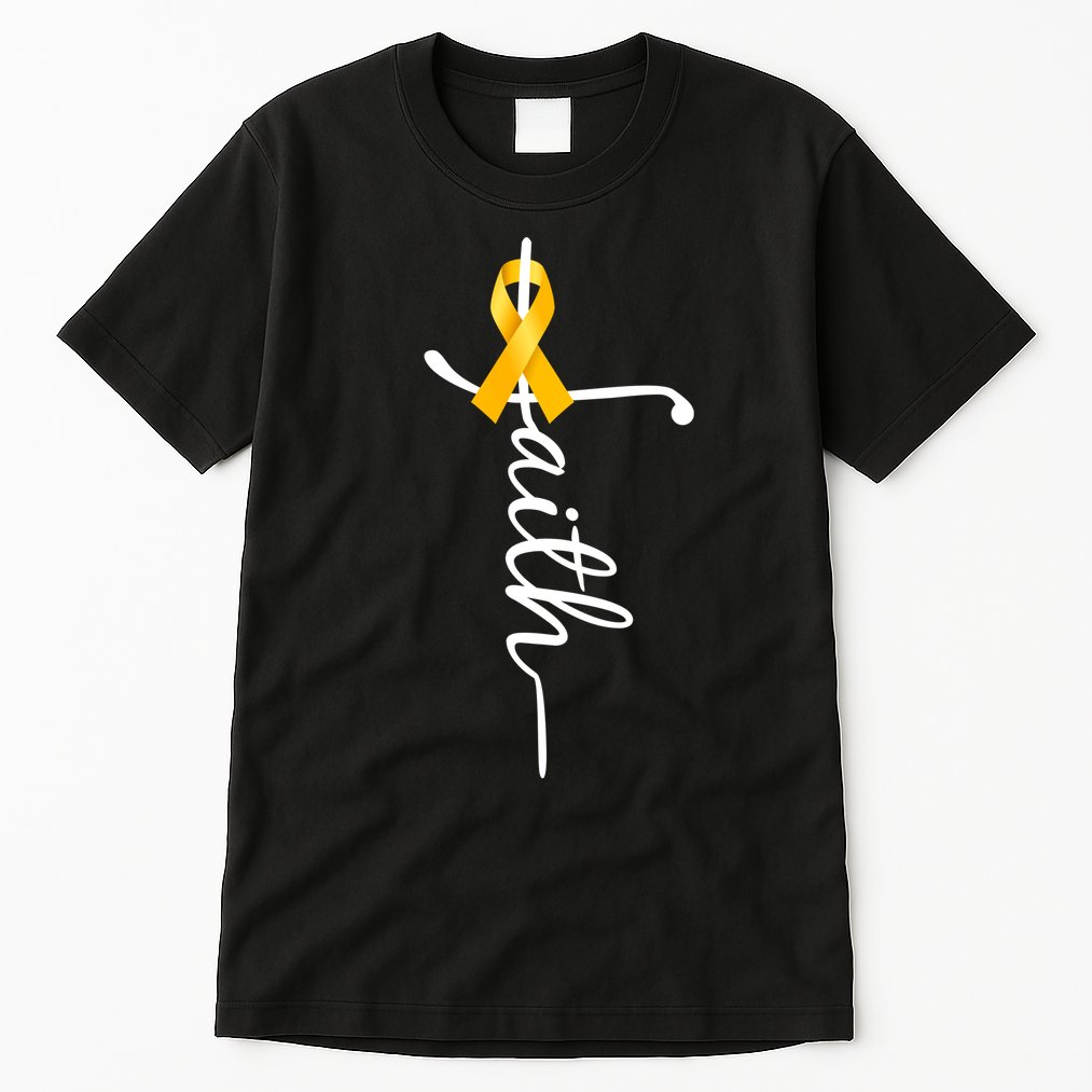 Fath Childhood Cancer Awareness Tall T-Shirt