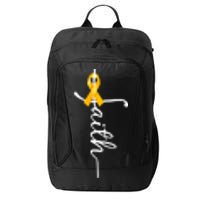 Fath Childhood Cancer Awareness City Backpack