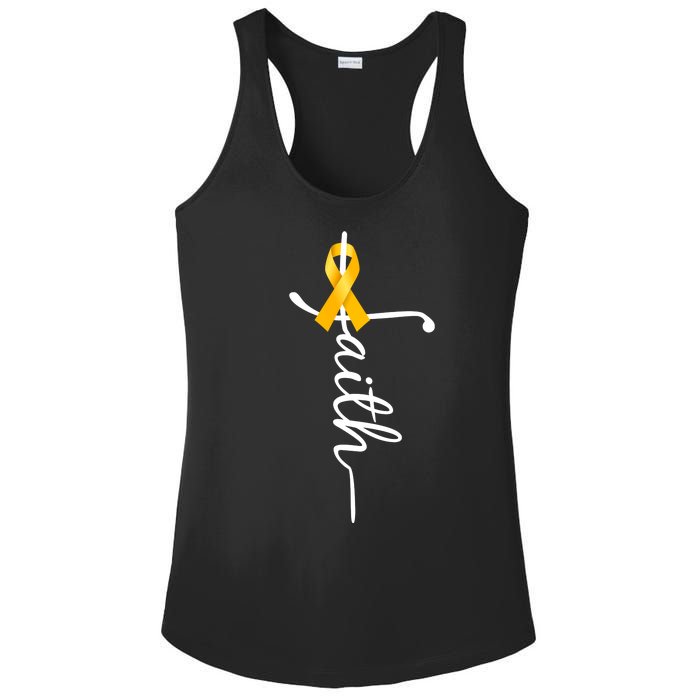 Fath Childhood Cancer Awareness Ladies PosiCharge Competitor Racerback Tank