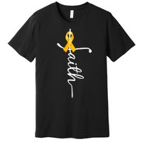 Fath Childhood Cancer Awareness Premium T-Shirt