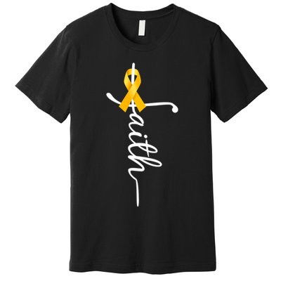 Fath Childhood Cancer Awareness Premium T-Shirt