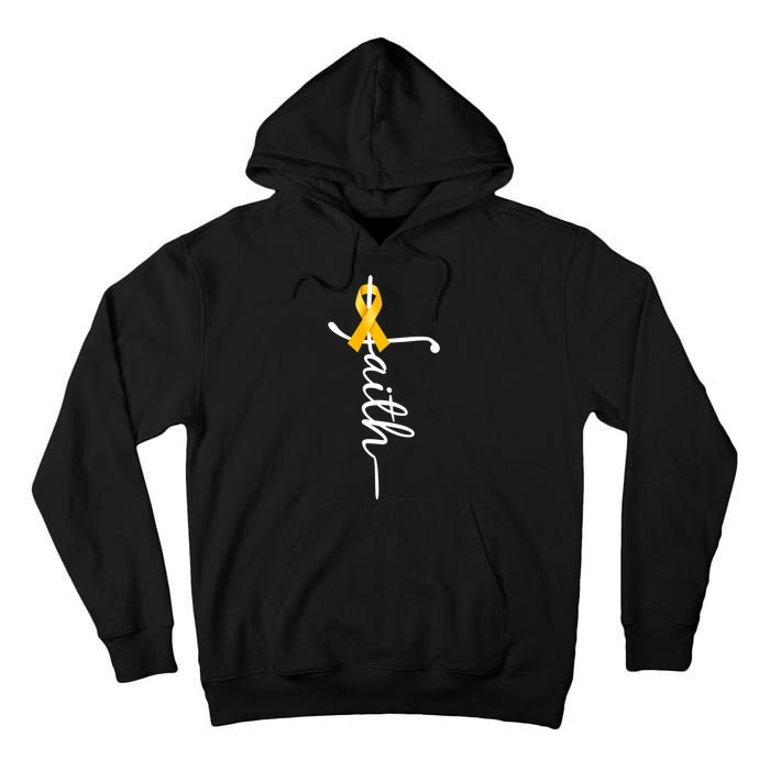 Fath Childhood Cancer Awareness Tall Hoodie