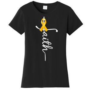 Fath Childhood Cancer Awareness Women's T-Shirt