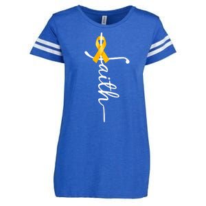 Fath Childhood Cancer Awareness Enza Ladies Jersey Football T-Shirt