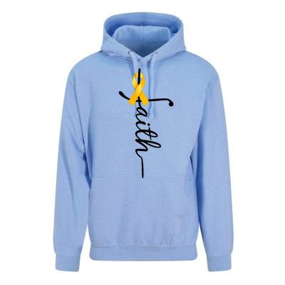 Fath Childhood Cancer Awareness Unisex Surf Hoodie