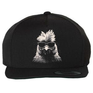 Funny Chicken Cool Graffiti Urban Art Street Wool Snapback Cap