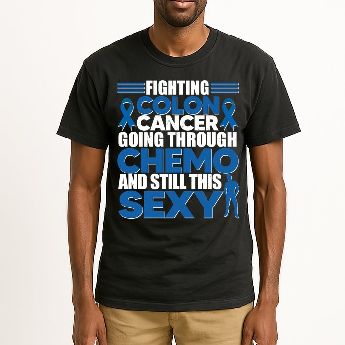 Fighting Colon Cancer Going Through Chemo And Still This Sexy Tall T-Shirt