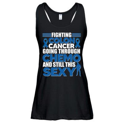 Fighting Colon Cancer Going Through Chemo And Still This Sexy Ladies Essential Flowy Tank