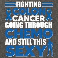 Fighting Colon Cancer Going Through Chemo And Still This Sexy Cotton Canvas Backpack