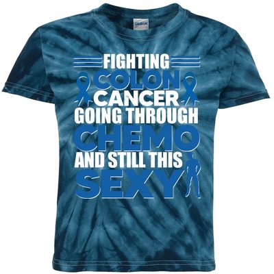 Fighting Colon Cancer Going Through Chemo And Still This Sexy Kids Tie-Dye T-Shirt