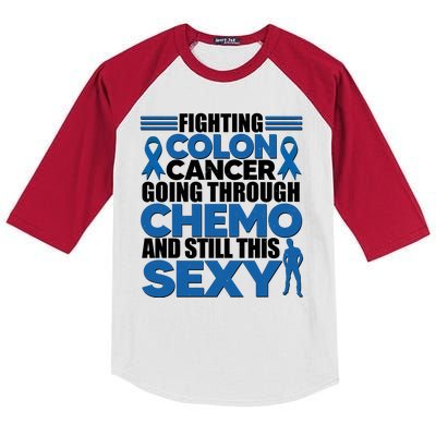 Fighting Colon Cancer Going Through Chemo And Still This Sexy Kids Colorblock Raglan Jersey