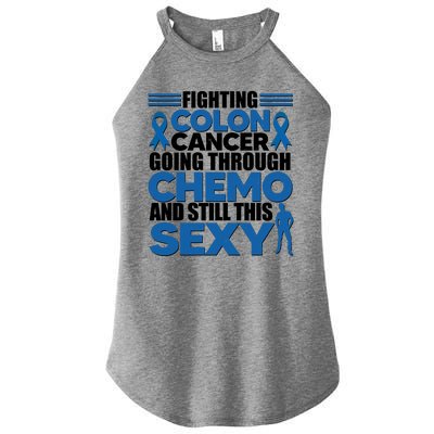 Fighting Colon Cancer Going Through Chemo And Still This Sexy Women’s Perfect Tri Rocker Tank