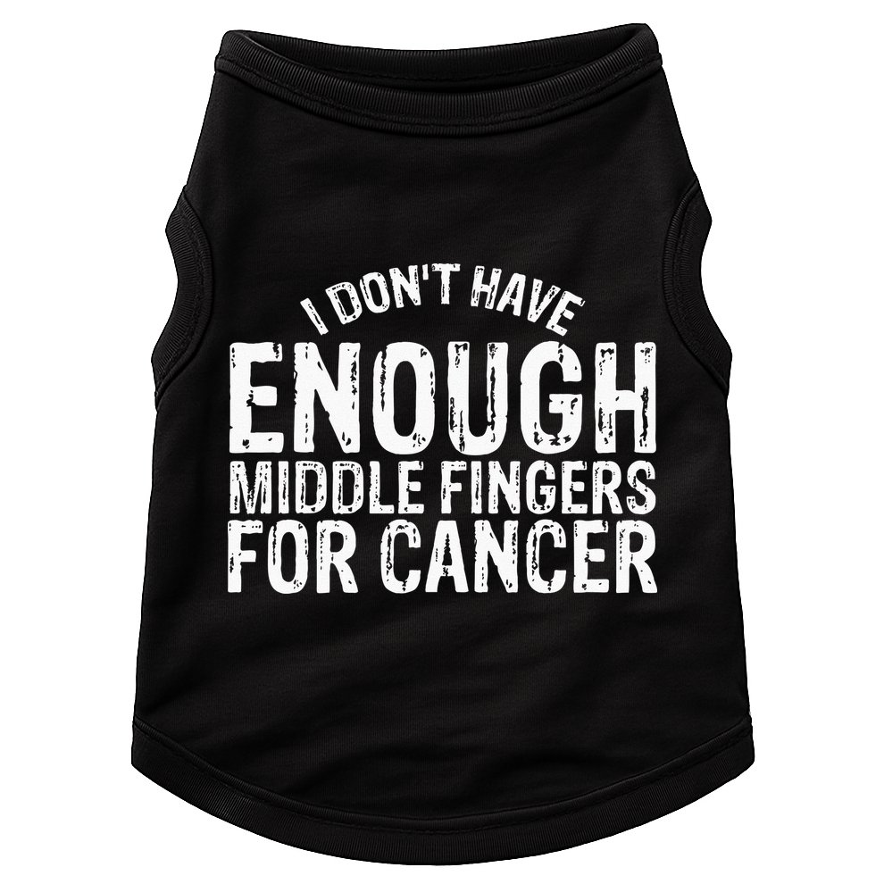 Funny Chemo Chemotherapy Battle Cancer Doggie Tank