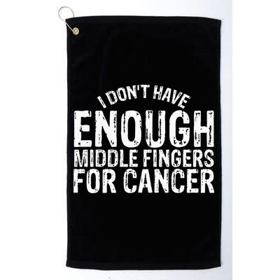 Funny Chemo Chemotherapy Battle Cancer Golf Towel
