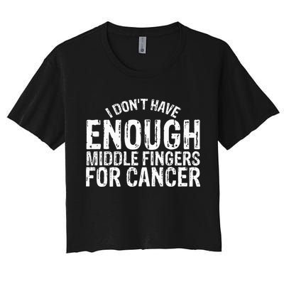 Funny Chemo Chemotherapy Battle Cancer Crop Top