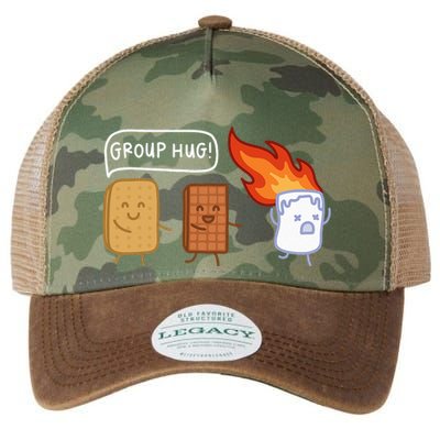 Funny Camping Camping Lover Outdoor Camping Legacy Tie Dye Trucker Hat