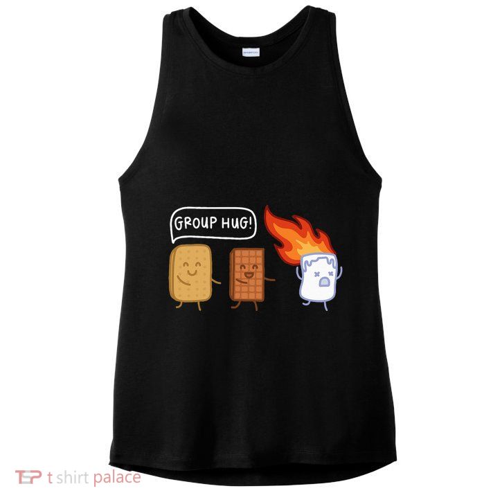 Funny Camping Camping Lover Outdoor Camping Ladies PosiCharge Tri-Blend Wicking Tank