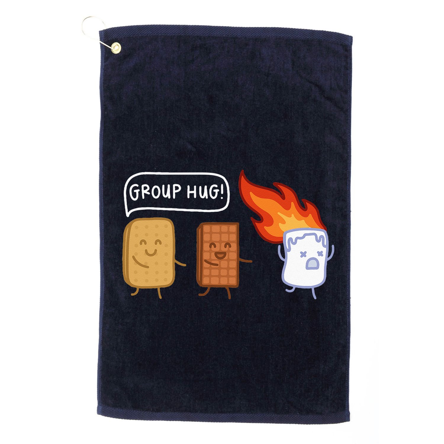 Funny Camping Camping Lover Outdoor Camping Golf Towel
