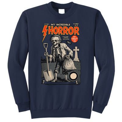 Funny Comic Cover Halloween Fancy Dress Sweatshirt