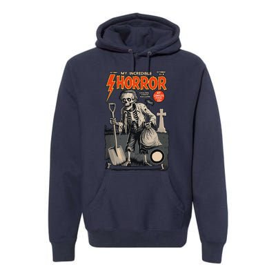 Funny Comic Cover Halloween Fancy Dress Premium Hoodie