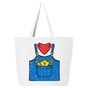 Farmer Costume Cute Halloween Farm Farming Funny Funny 25L Jumbo Tote