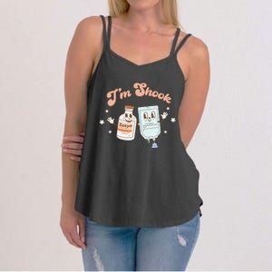 Funny Christmas Crna Pacu ER ED ICU Cricital Care Nurse Women's Strappy Tank