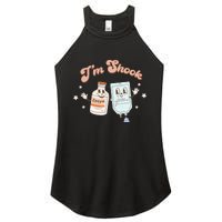 Funny Christmas Crna Pacu ER ED ICU Cricital Care Nurse Women's Perfect Tri Rocker Tank