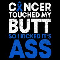 Funny Colon Cancer Survivor Cancer Awareness Ribbon 16 in Basic Backpack