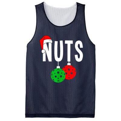 Funny Christmas Couples Nuts Xmas Chest Nuts Matching Pickleball Gift Mesh Reversible Basketball Jersey Tank