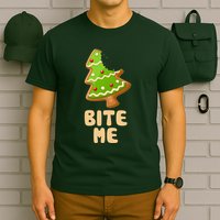 Funny Christmas Cookie Bite Me T-Shirt