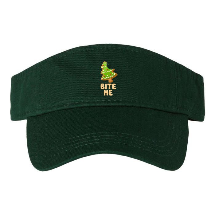 Funny Christmas Cookie Bite Me Visor