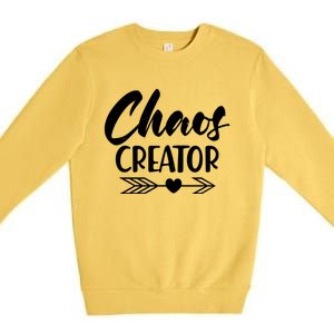 Funny Chaos Creator Premium Crewneck Sweatshirt