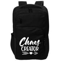 Funny Chaos Creator Impact Tech Backpack