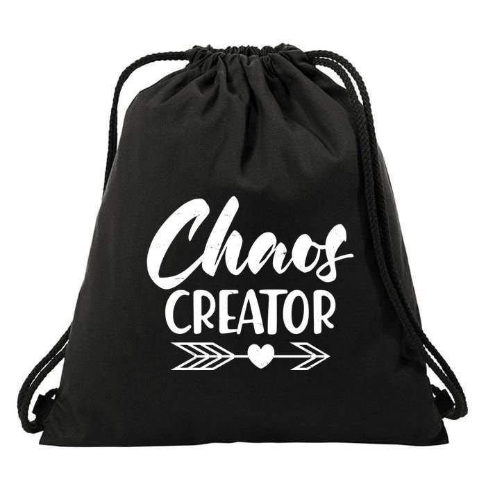 Funny Chaos Creator Drawstring Bag