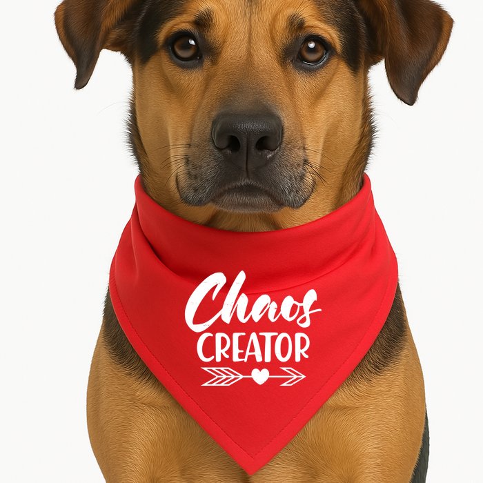 Funny Chaos Creator USA-Made Doggie Bandana