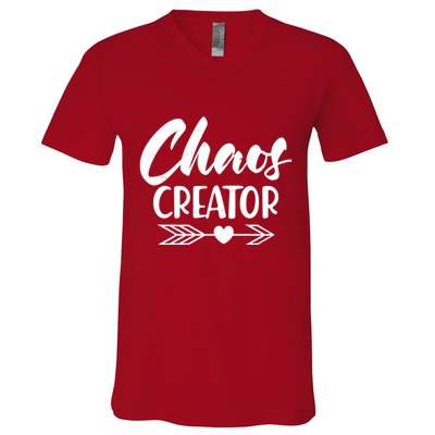 Funny Chaos Creator V-Neck T-Shirt