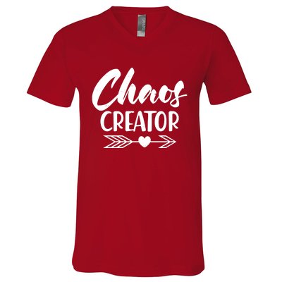 Funny Chaos Creator V-Neck T-Shirt