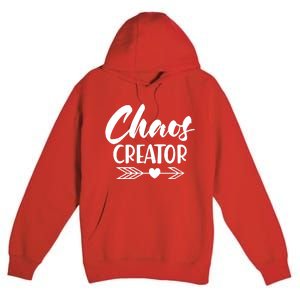 Funny Chaos Creator Premium Pullover Hoodie