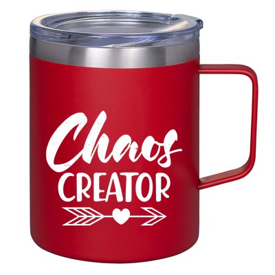 Funny Chaos Creator 12oz Stainless Steel Coffee Mug