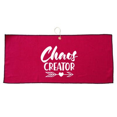 Funny Chaos Creator Large Microfiber Waffle Golf Towel