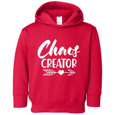 Funny Chaos Creator Toddler Hoodie