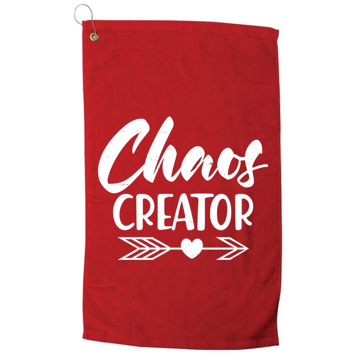 Funny Chaos Creator Golf Towel
