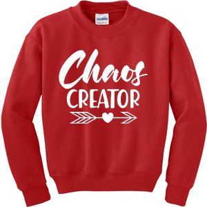 Funny Chaos Creator Kids Sweatshirt