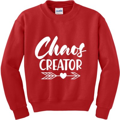 Funny Chaos Creator Kids Sweatshirt