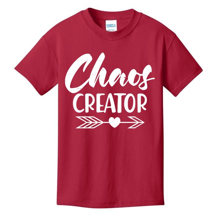 Funny Chaos Creator Kids T-Shirt