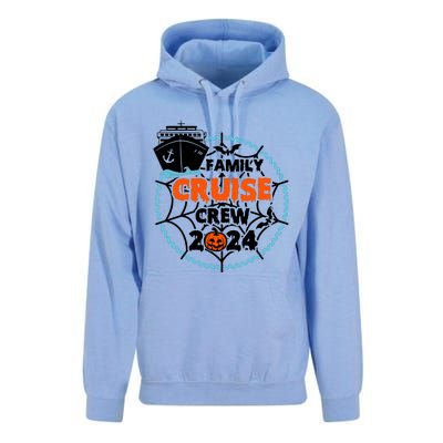 Family Cruise Crew 2024 Matching Team Halloween Spooky Unisex Surf Hoodie