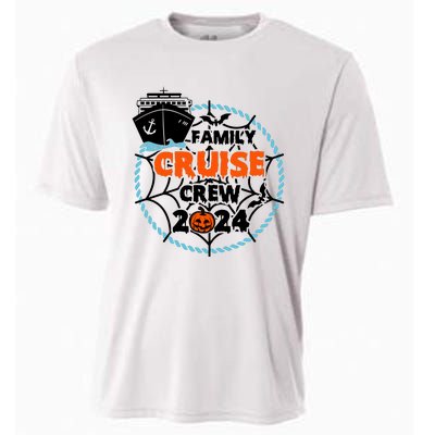 Family Cruise Crew 2024 Matching Team Halloween Spooky Cooling Performance Crew T-Shirt