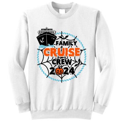 Family Cruise Crew 2024 Matching Team Halloween Spooky Sweatshirt