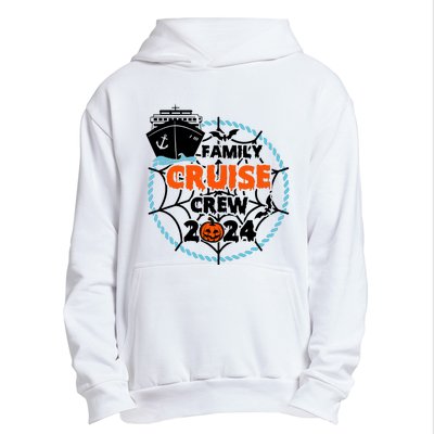 Family Cruise Crew 2024 Matching Team Halloween Spooky Urban Pullover Hoodie