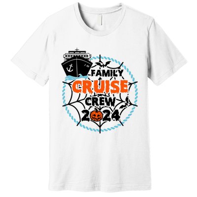 Family Cruise Crew 2024 Matching Team Halloween Spooky Premium T-Shirt